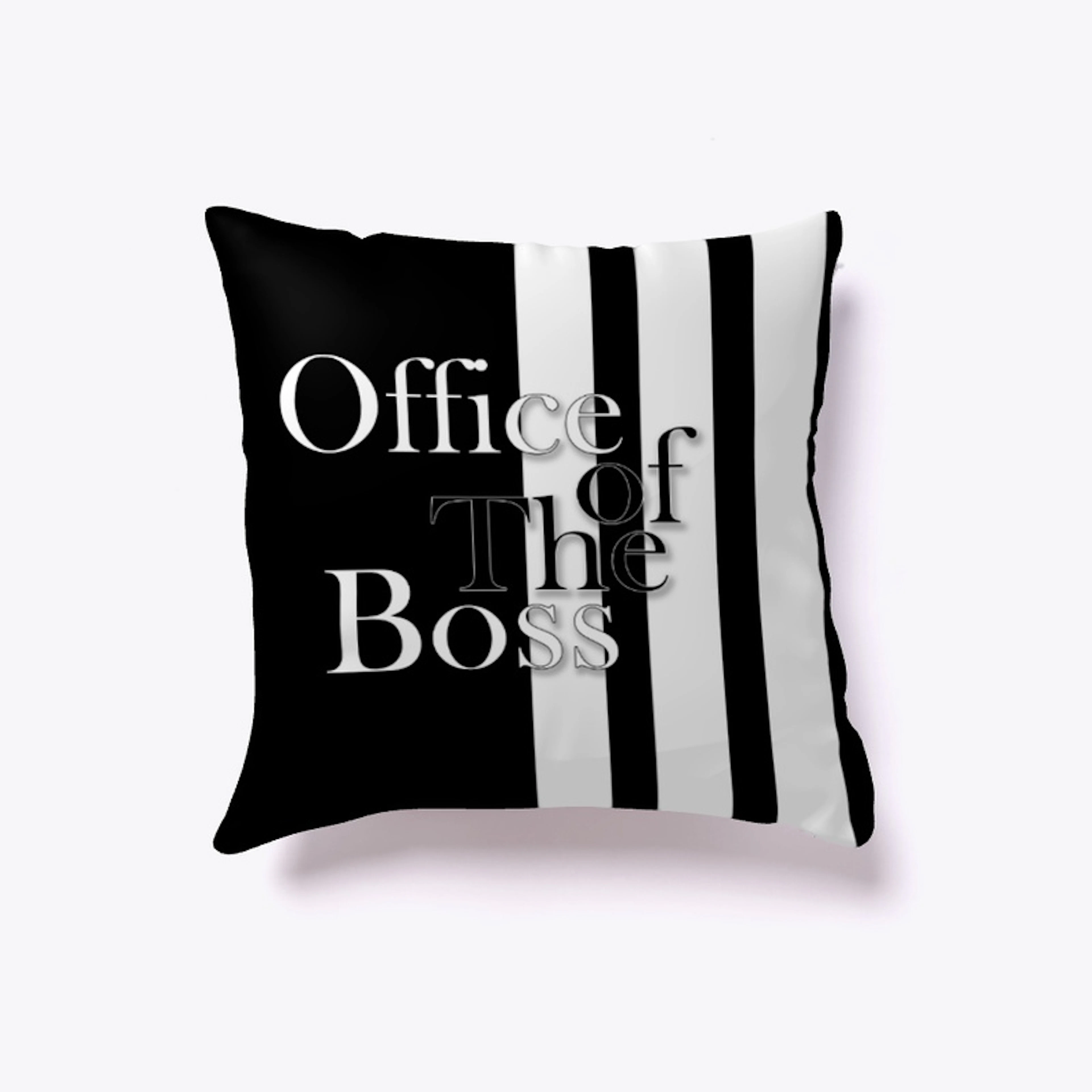 Office Of The Boss Pillow